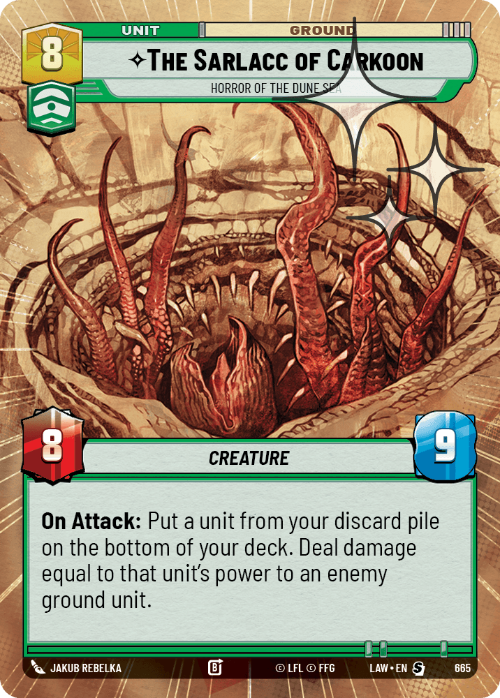 The Sarlacc of Carkoon — Horror of the Dune Sea