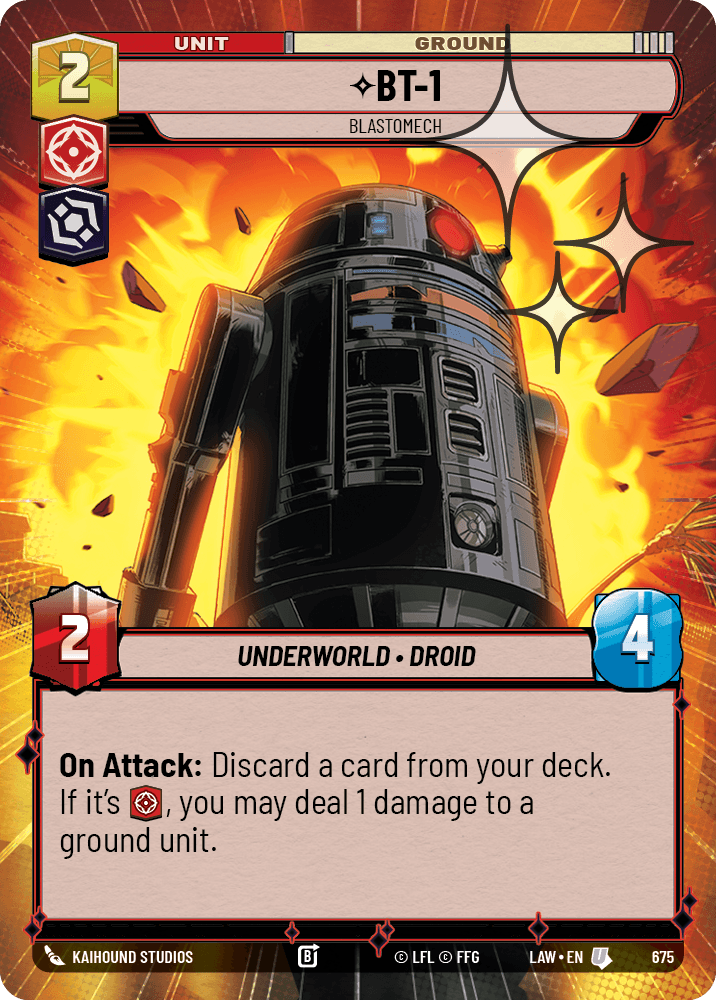 BT-1 — Blastomech