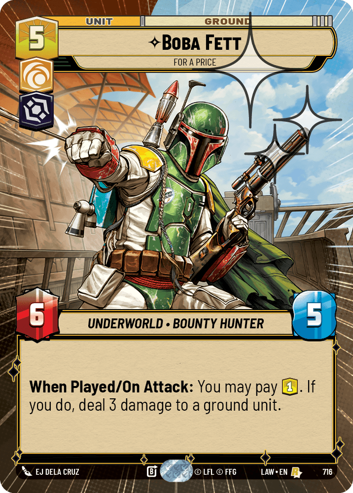 Boba Fett — For a Price