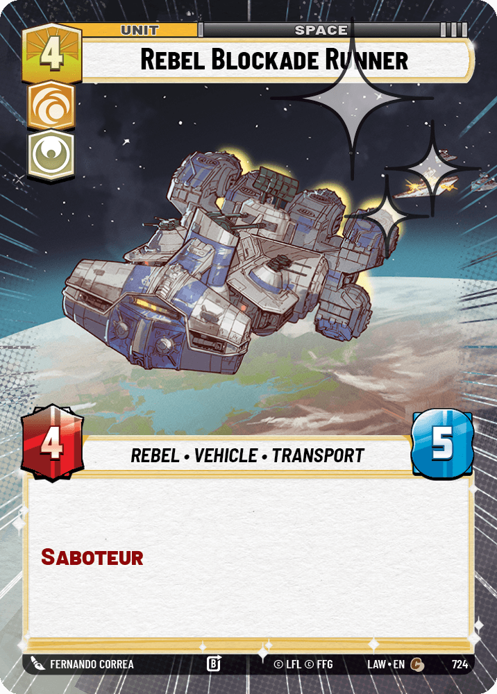 Rebel Blockade Runner