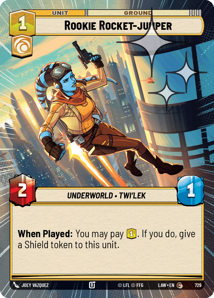 Rookie Rocket-jumper