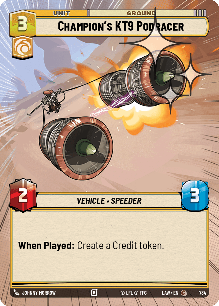 Champion's KT9 Podracer