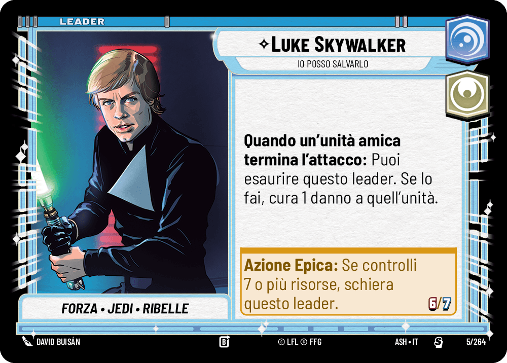 ASH-5 - ⟡Luke Skywalker, IO POSSO SALVARLO