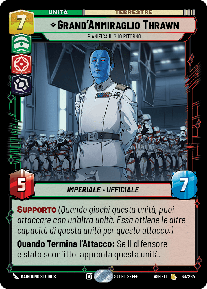 ASH-33 - ⟡Grand'Ammiraglio Thrawn, PIANIFICA IL SUO RITORNO