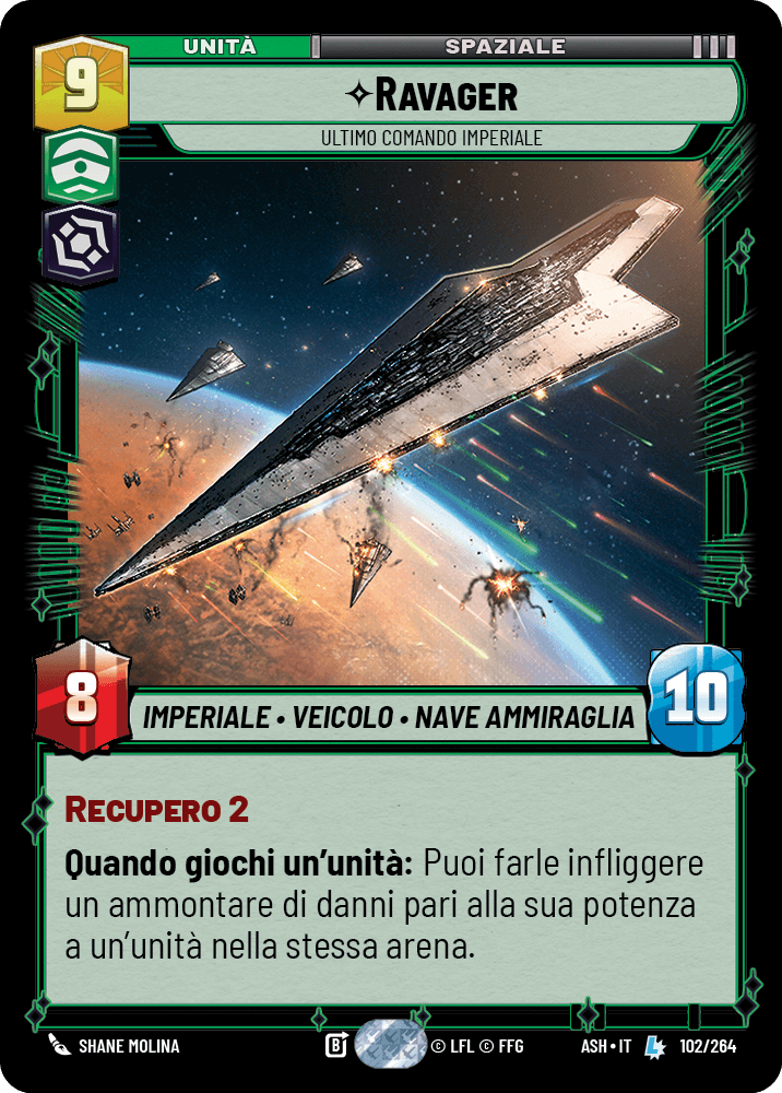 ASH-102 - ⟡Ravager, ULTIMO COMANDO IMPERIALE