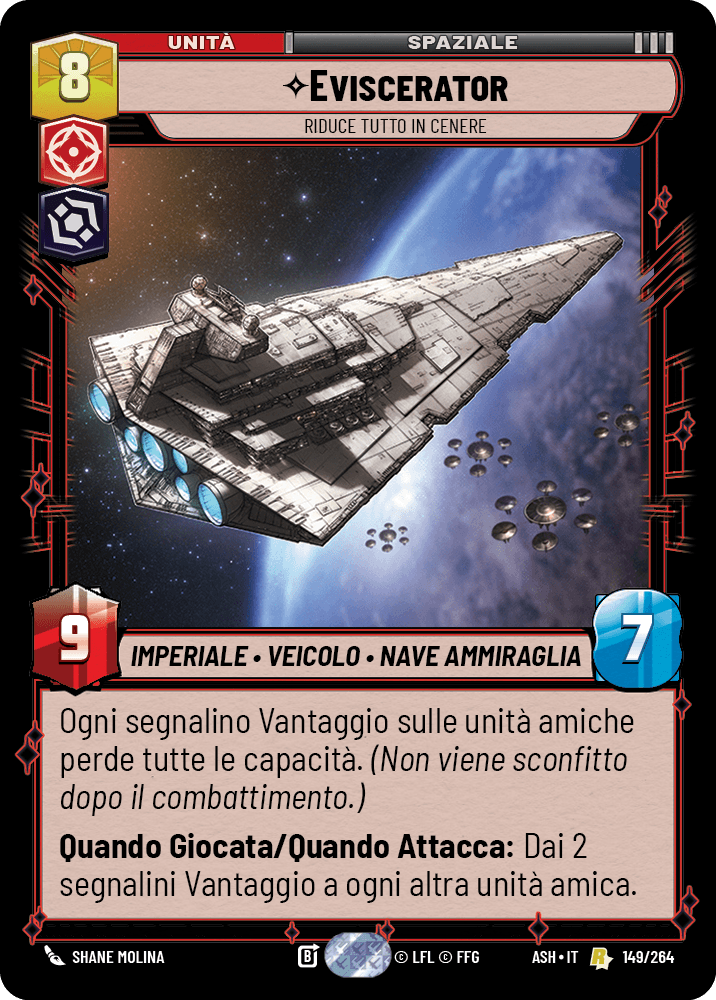 ASH-149 - ⟡Eviscerator, RIDUCE TUTTO IN CENERE