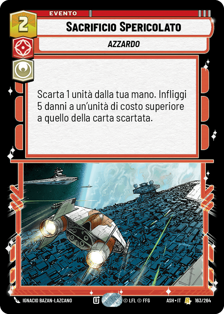 ASH-163 - Sacrificio Spericolato