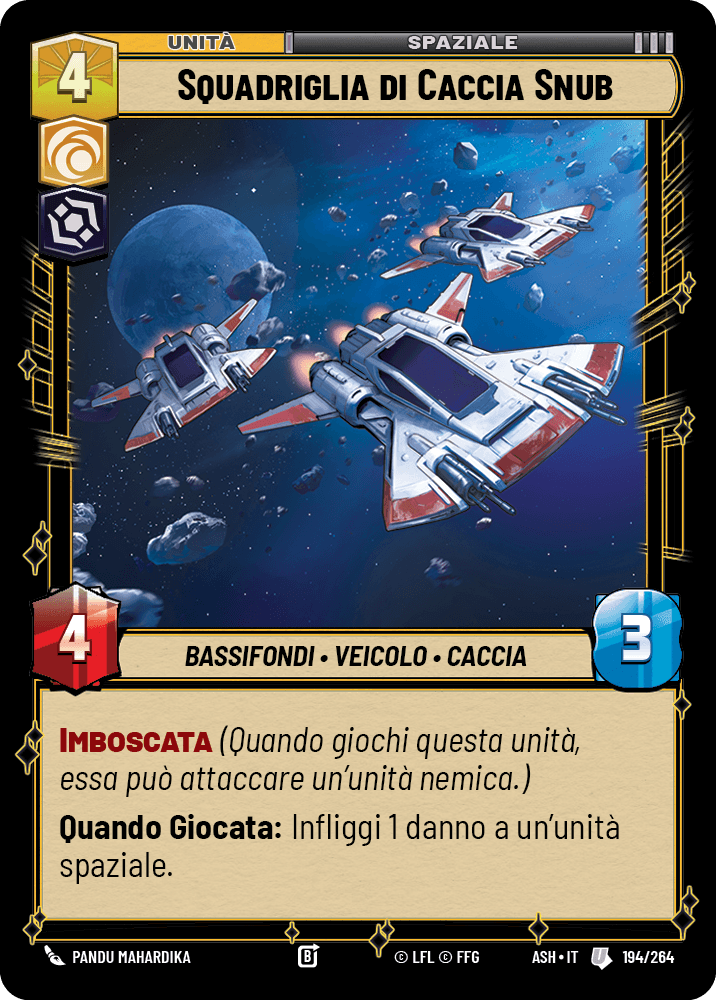 ASH-194 - Squadriglia di Caccia Snub