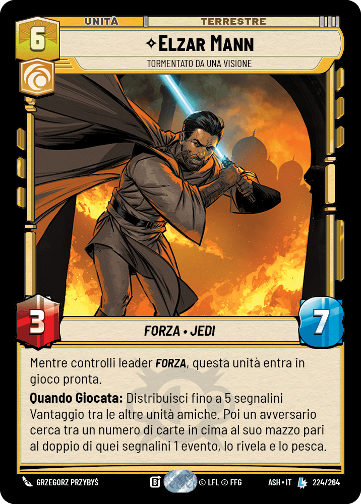 ASH-224 - ⟡Elzar Mann, TORMENTATO DA UNA VISIONE