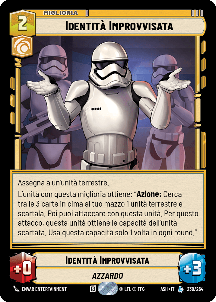 ASH-230 - Identità Improvvisata