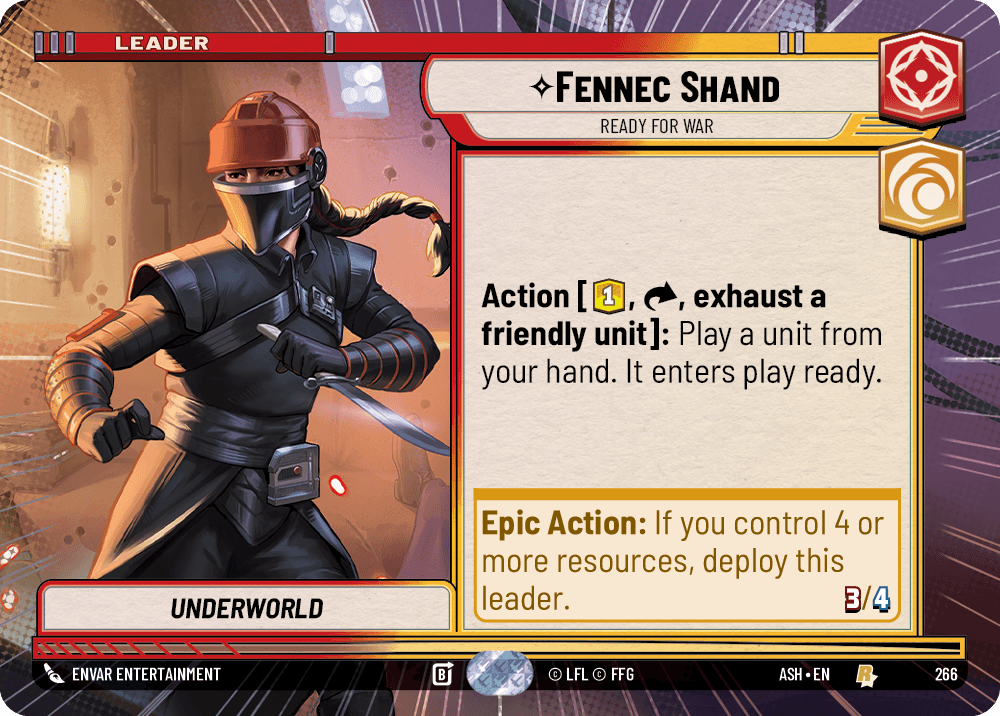 Fennec Shand — Ready for War