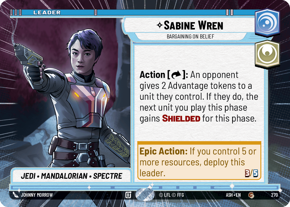 Sabine Wren — Bargaining on Belief