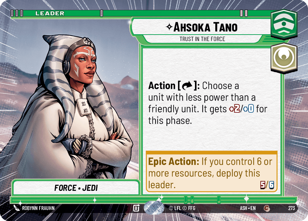 Ahsoka Tano — Trust in the Force