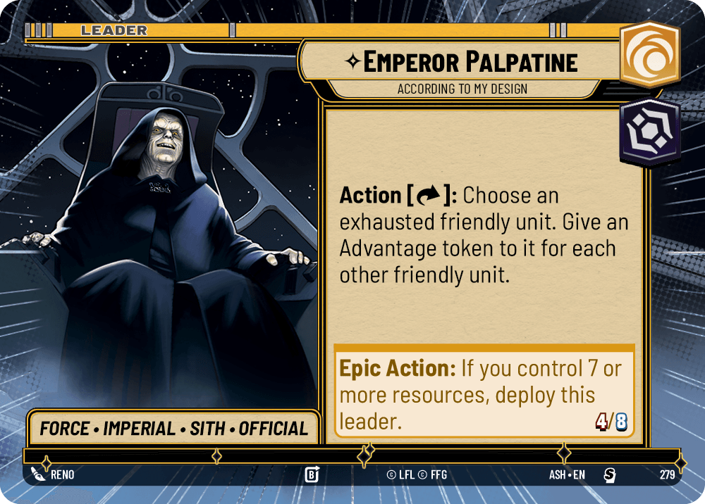 Emperor Palpatine — According to My Design