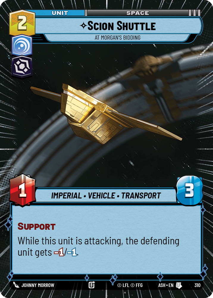 Scion Shuttle — At Morgan's Bidding
