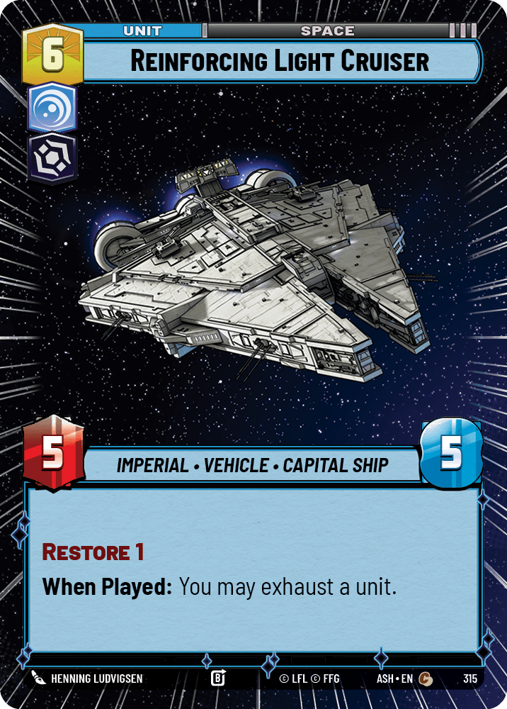 Reinforcing Light Cruiser