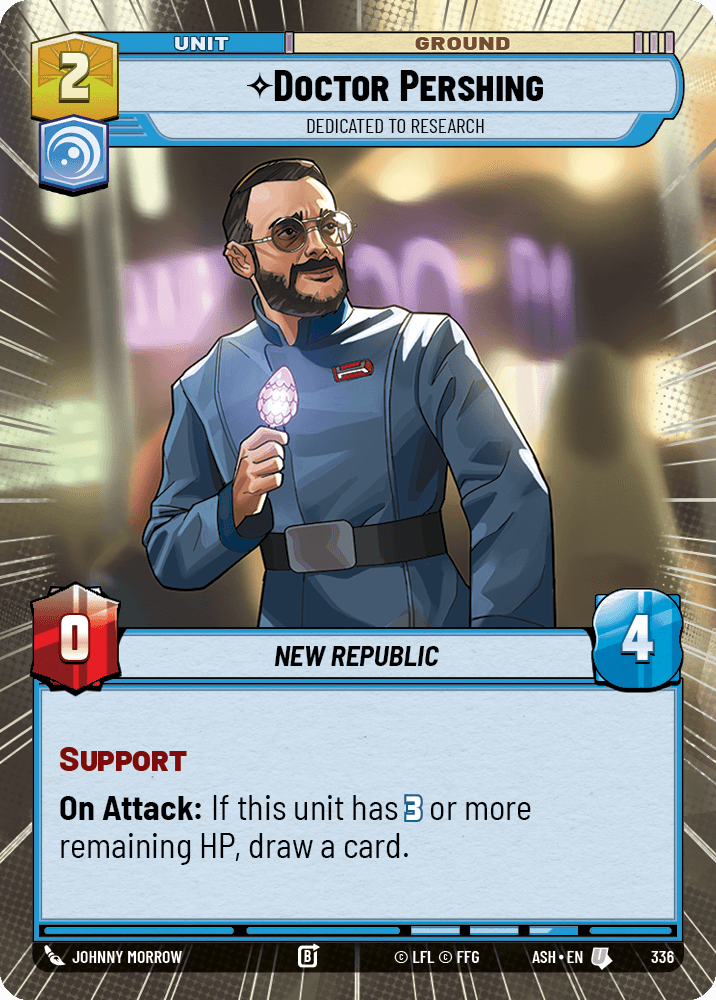 Doctor Pershing — Dedicated to Research