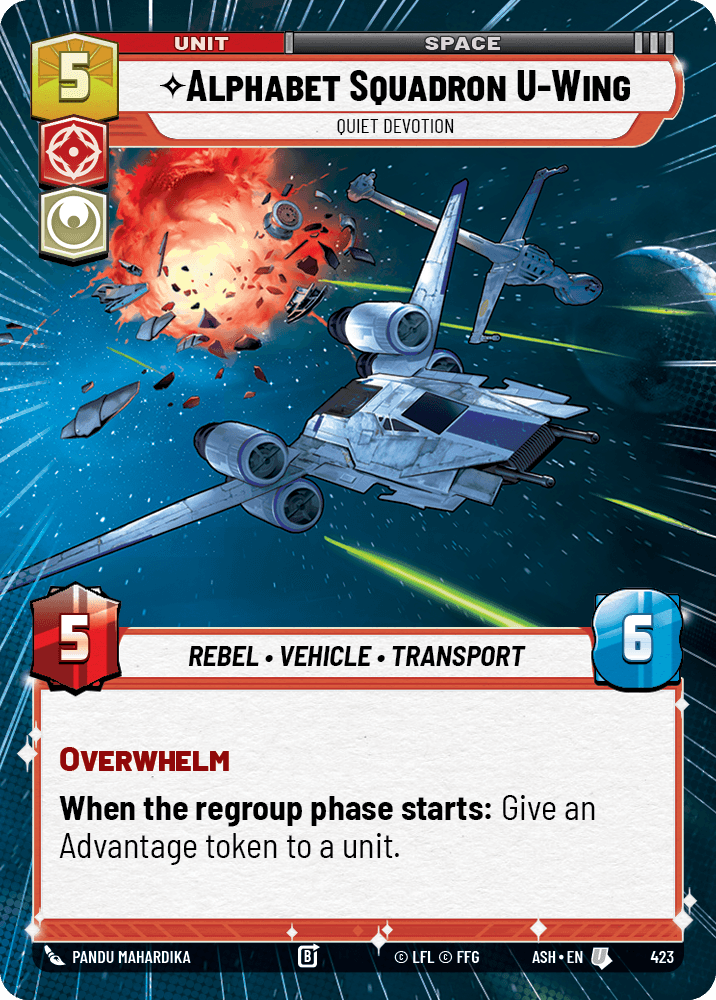 Alphabet Squadron U-Wing — Quiet Devotion