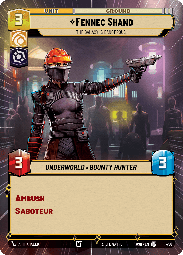 Fennec Shand — The Galaxy Is Dangerous