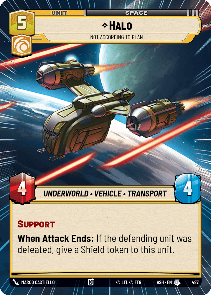 Halo — Not According to Plan