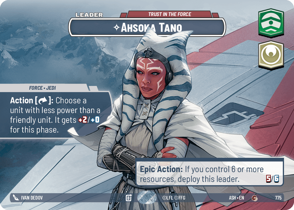 Ahsoka Tano — Trust in the Force
