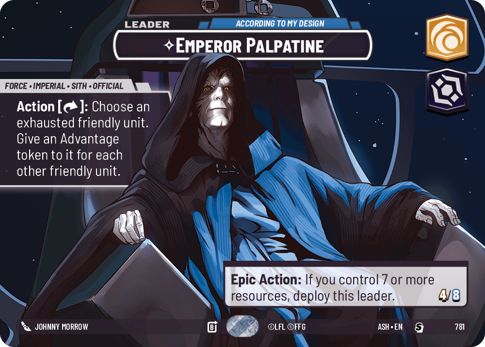Emperor Palpatine — According to My Design