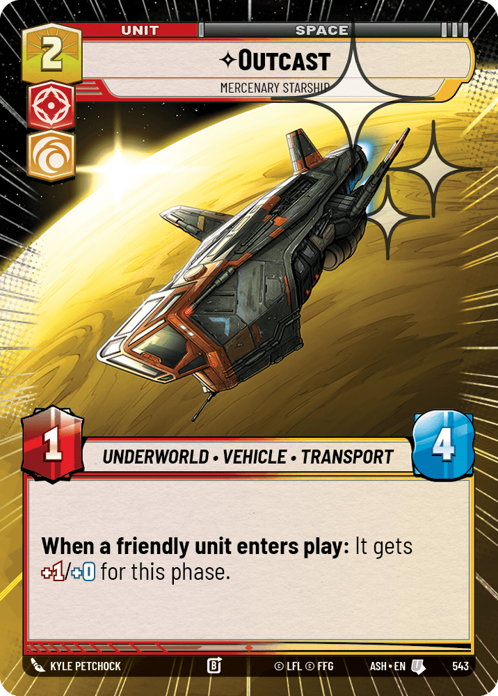 Outcast — Mercenary Starship