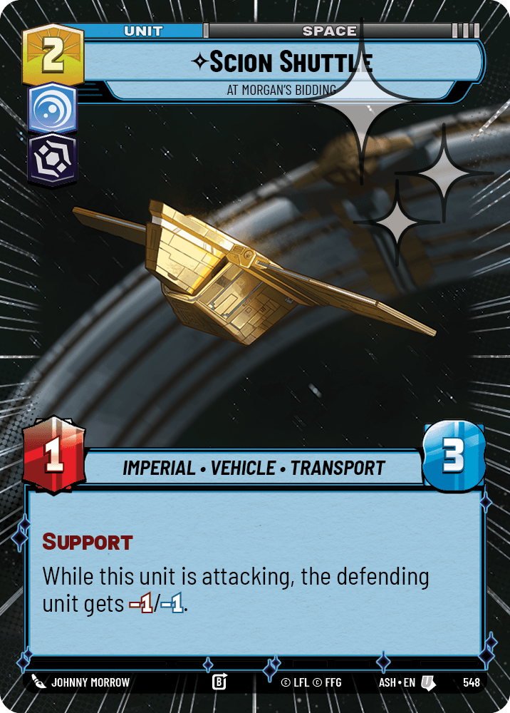 Scion Shuttle — At Morgan's Bidding