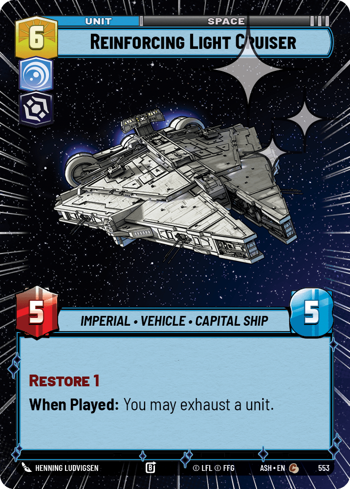 Reinforcing Light Cruiser