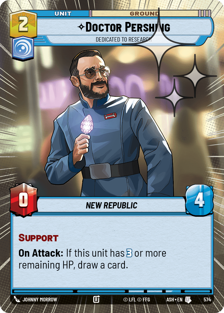 Doctor Pershing — Dedicated to Research
