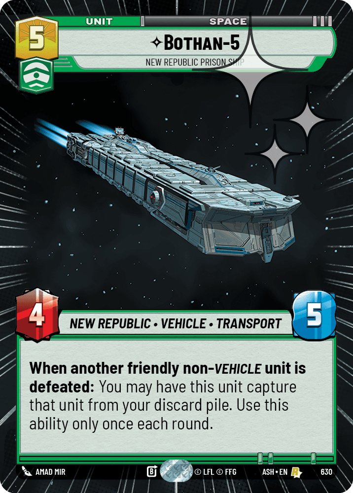 Bothan-5 — New Republic Prison Ship
