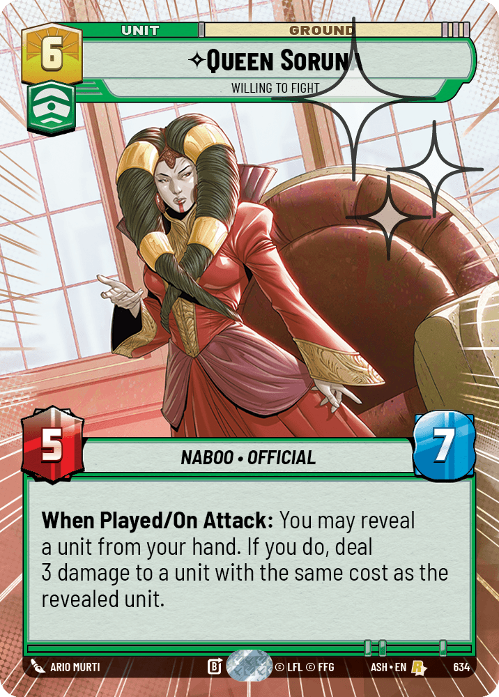 Queen Soruna — Willing to Fight