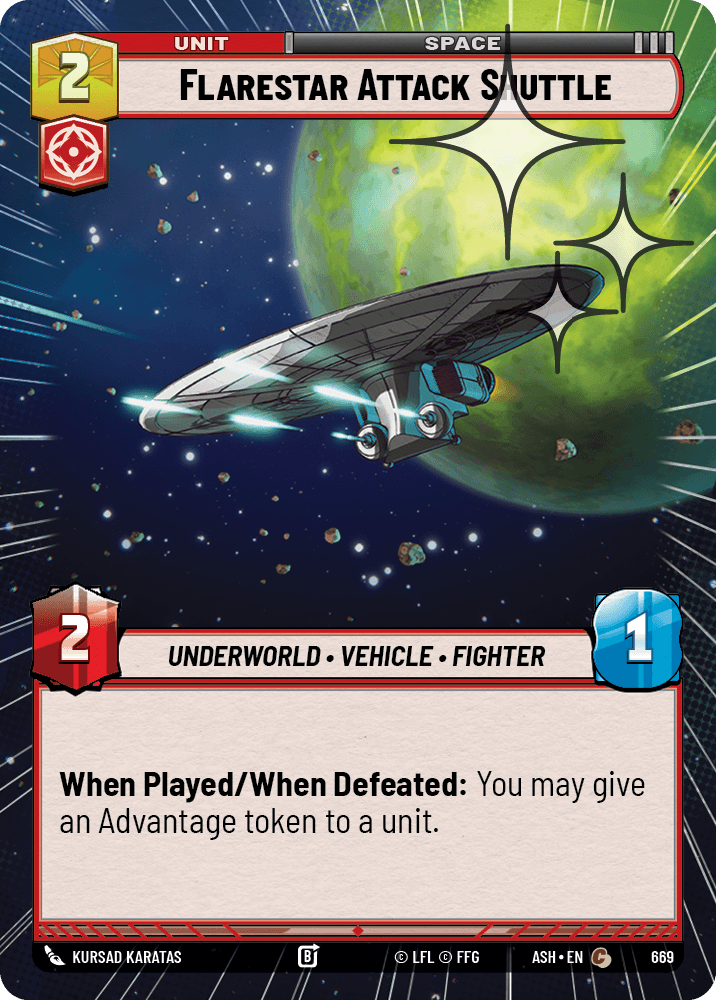 Flarestar Attack Shuttle