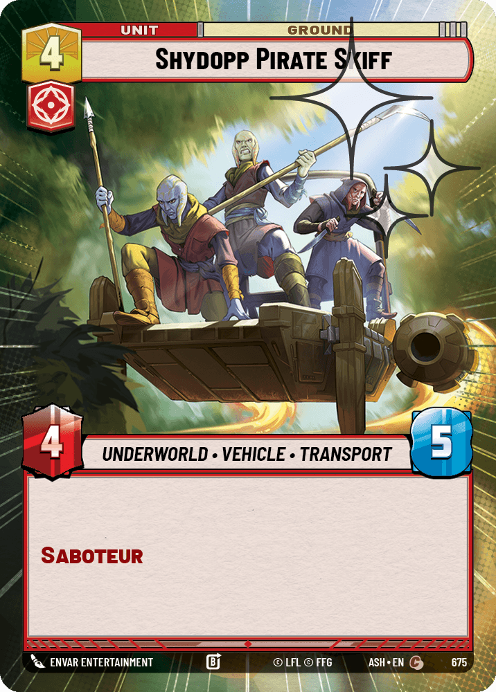 Shydopp Pirate Skiff