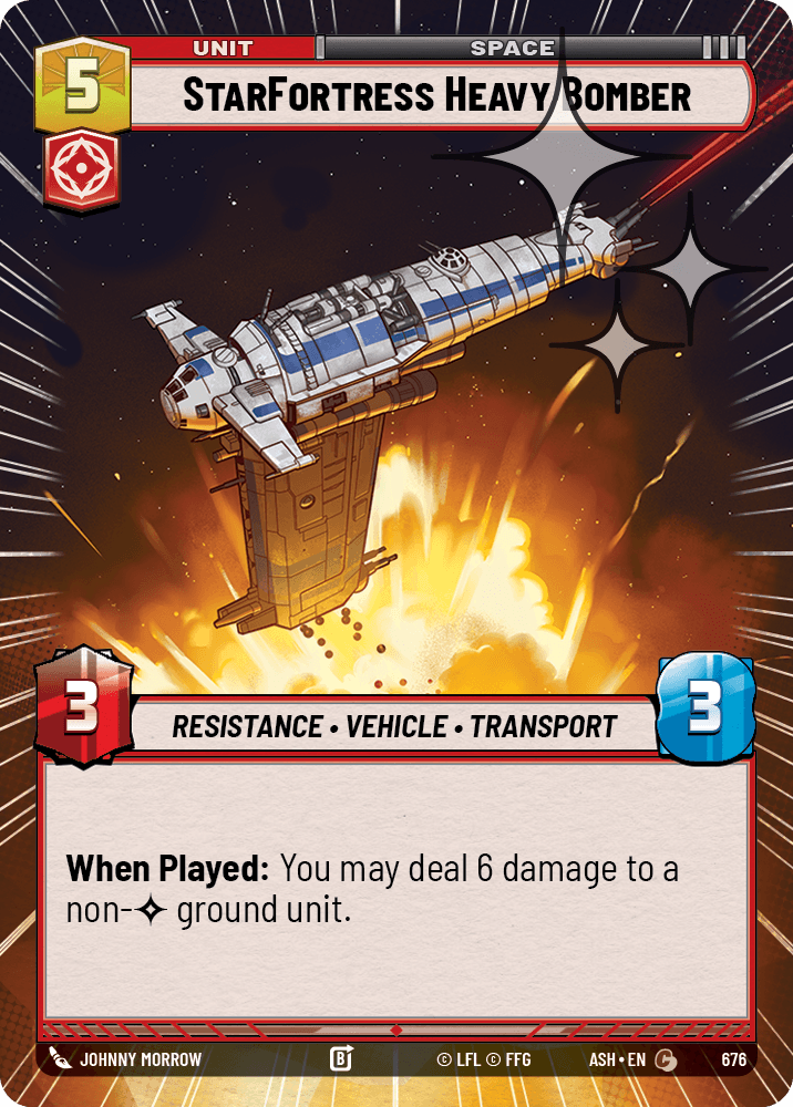 StarFortress Heavy Bomber