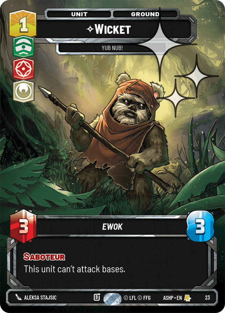Wicket — Yub Nub!