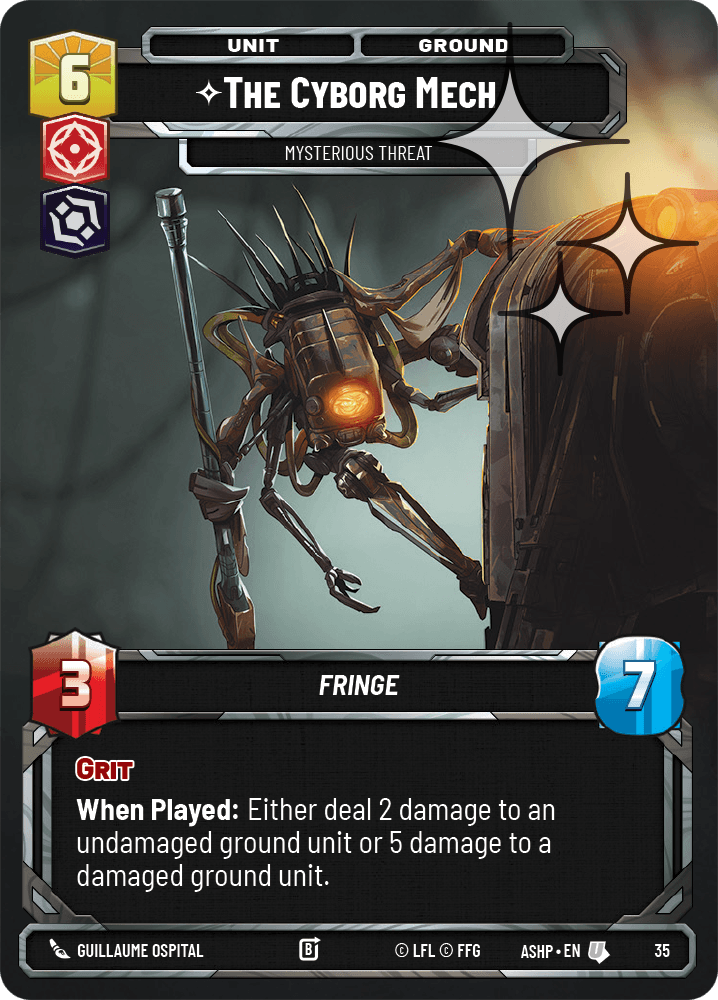 The Cyborg Mech — Mysterious Threat
