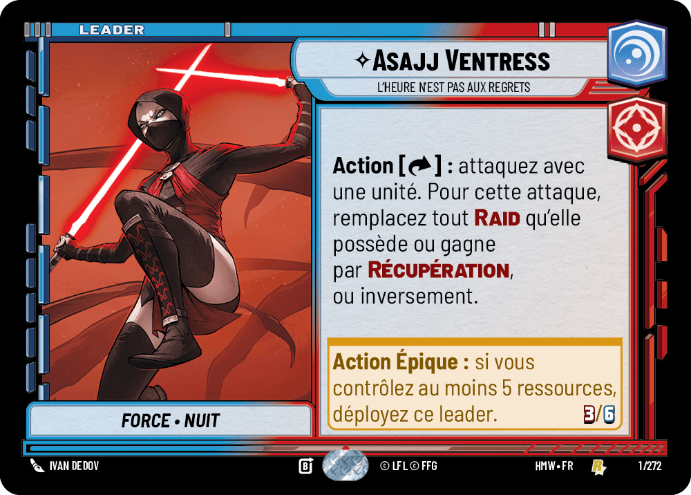 Asajj Ventress, L'Heure N'Est Pas Aux Regrets