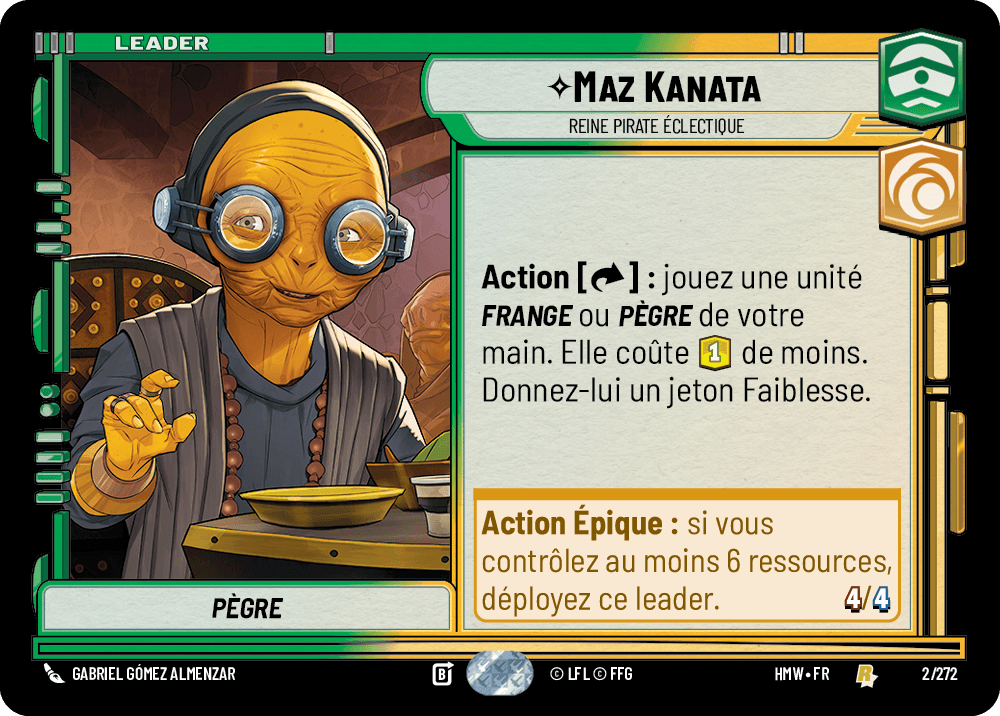 Maz Kanata, Reine Pirate Éclectique