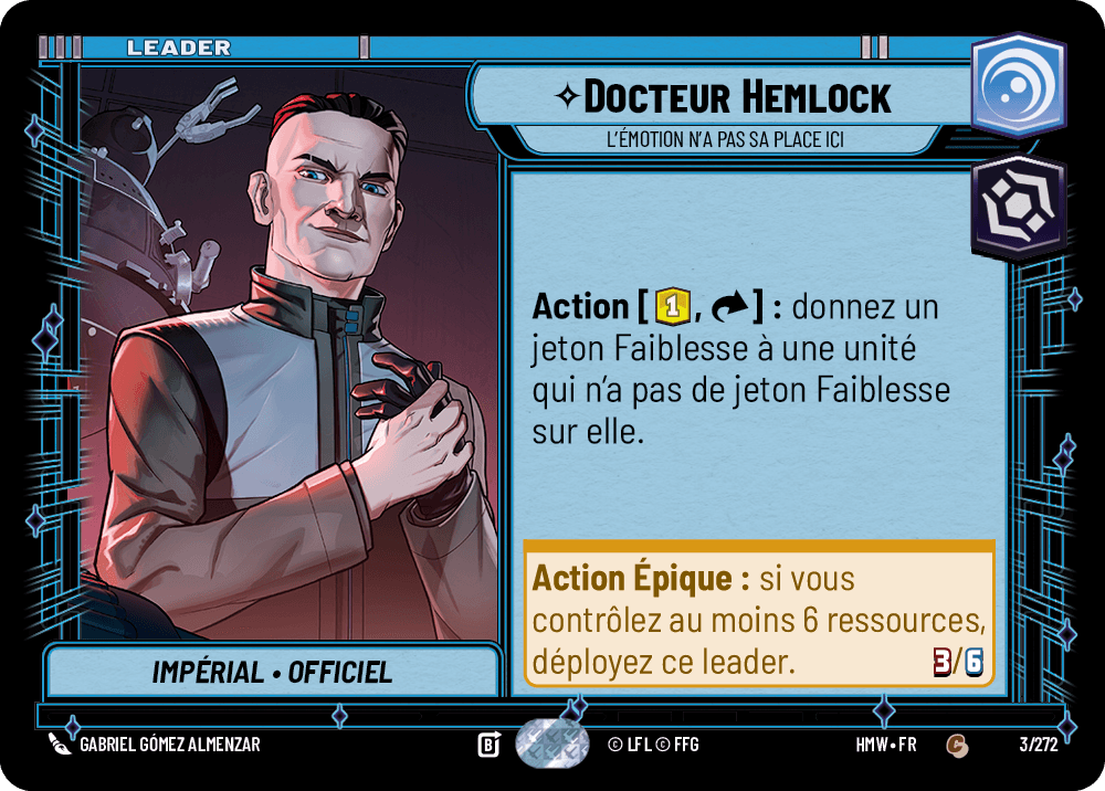 Docteur Hemlock, L'Émotion N'A Pas Sa Place Ici
