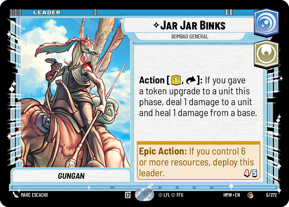 Jar Jar Binks — Bombad General