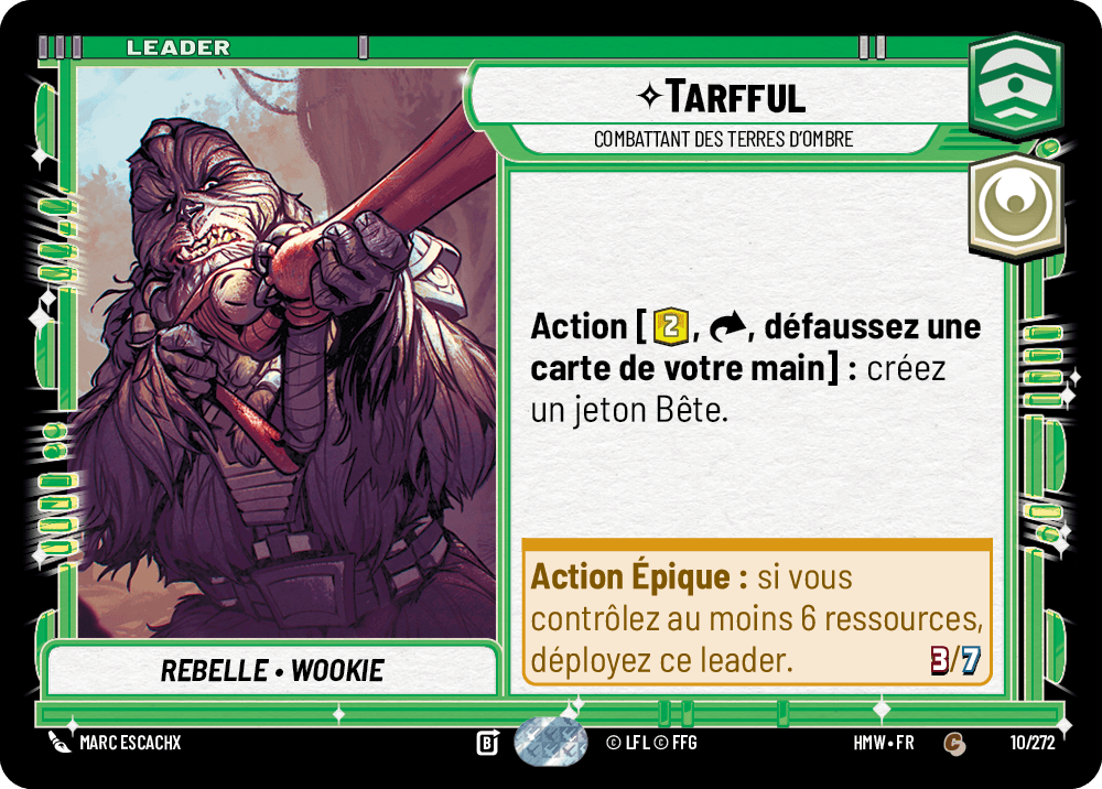 Tarfful, Combattant Des Terres D'Ombre