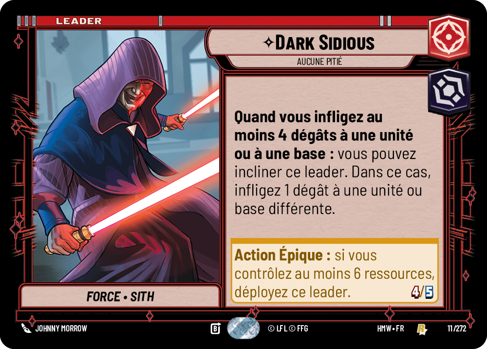 Dark Sidious, Aucune Pitié
