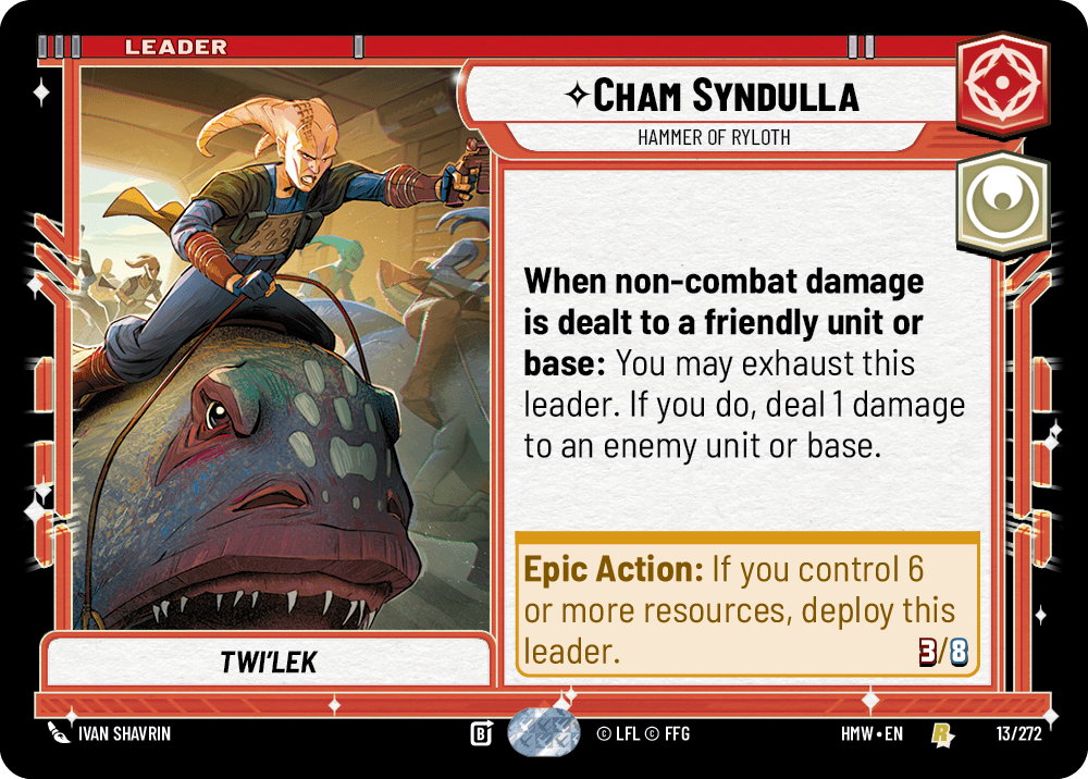 Cham Syndulla — Hammer of Ryloth