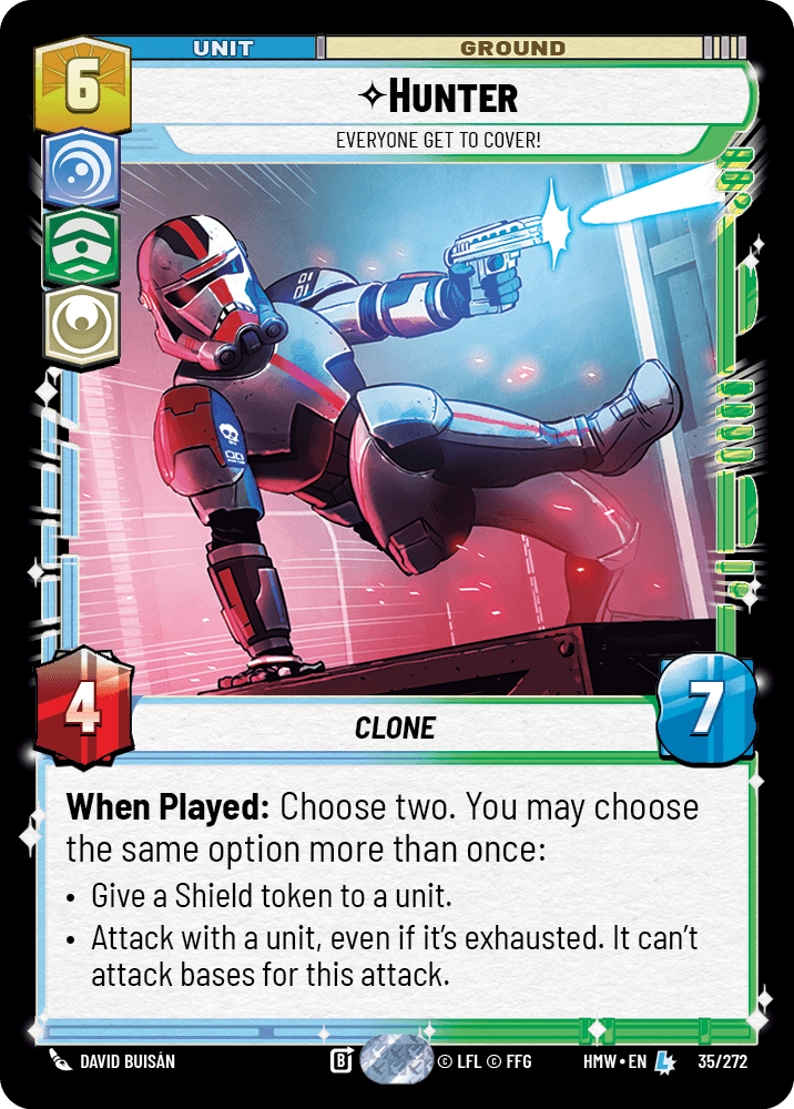 Hunter — Everyone Get to Cover!