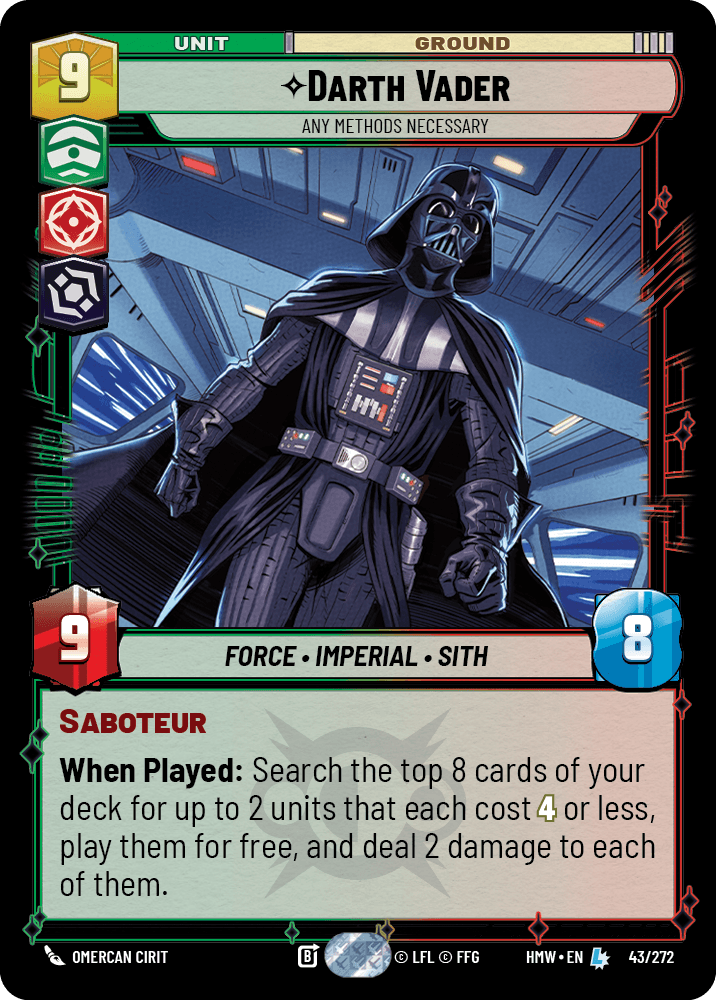 Darth Vader — Any Methods Necessary