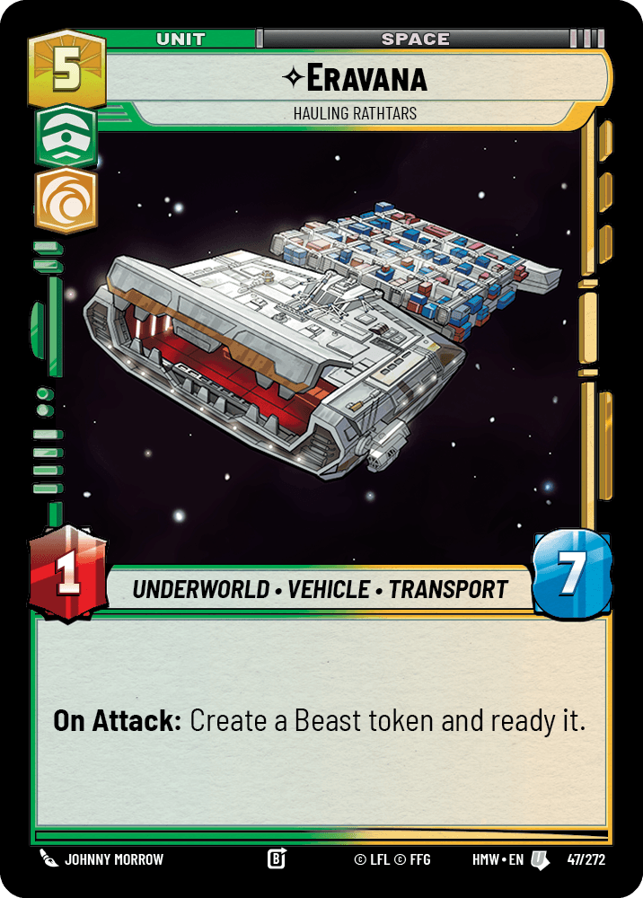 Eravana — Hauling Rathtars