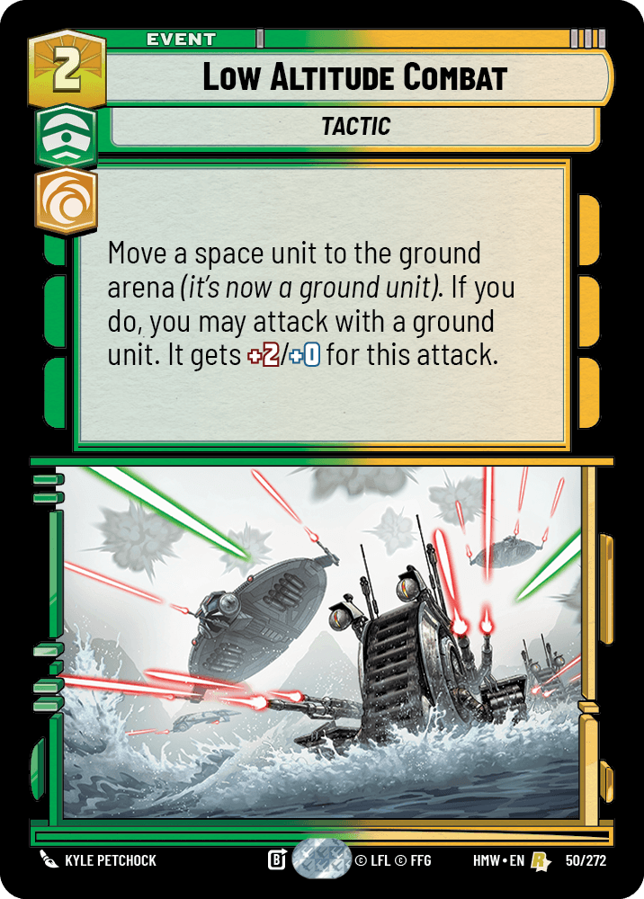 Low Altitude Combat