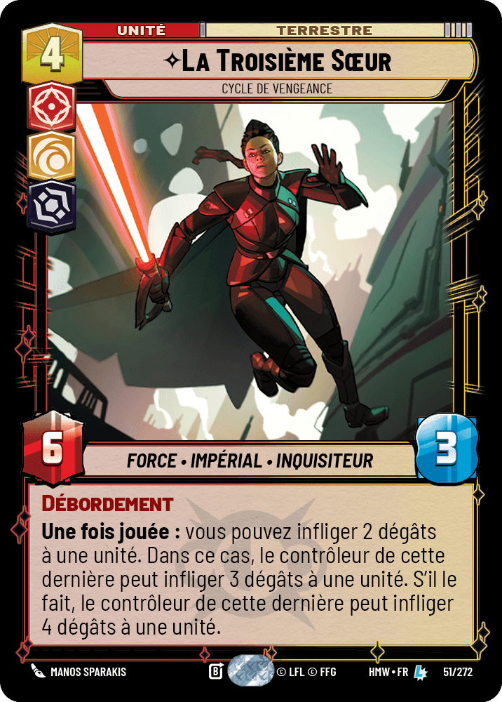 La Troisième Sœur, Cycle De Vengeance