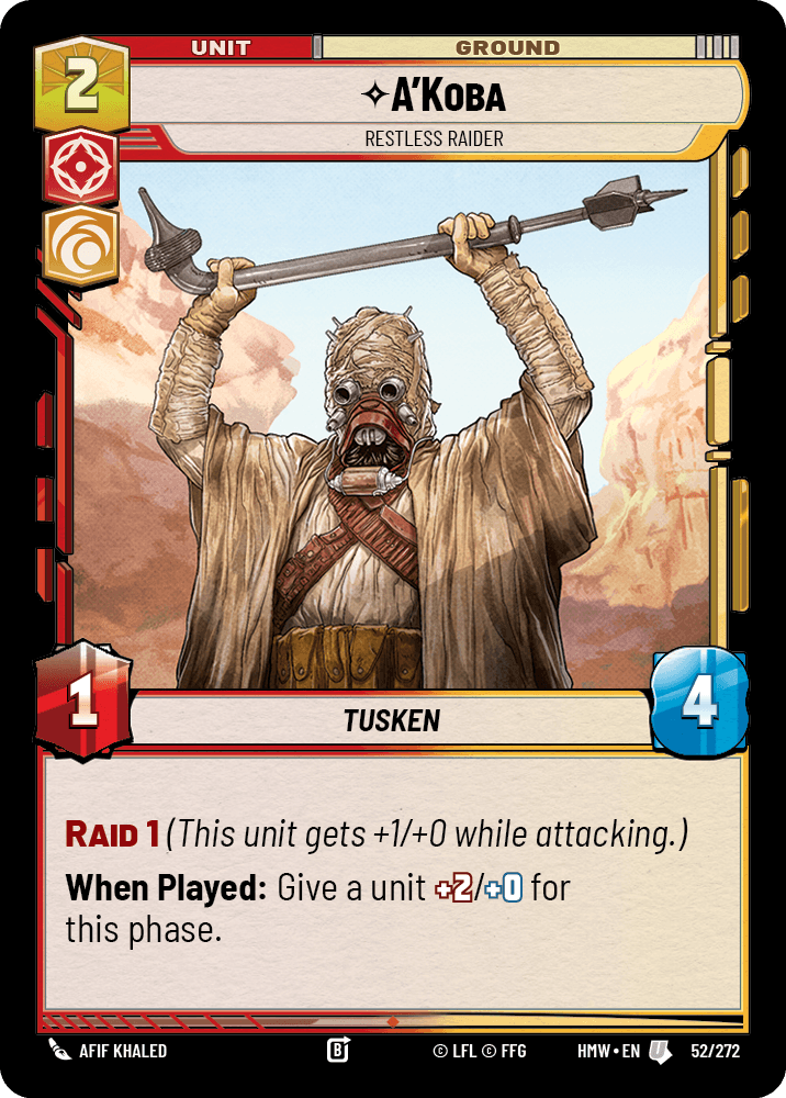 A'Koba — Restless Raider